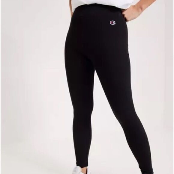 Medium Champion black leggings pants - Picture 1 of 5